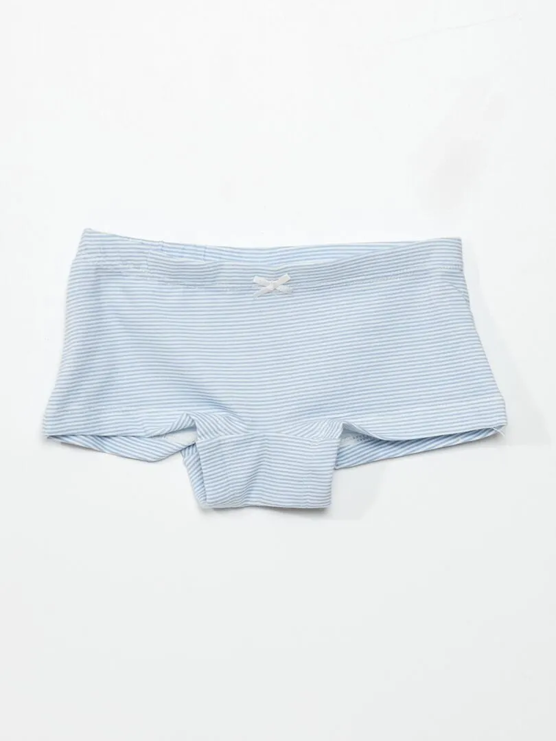 PACK DE 2 CAMISETAS + 3 CULOTES +1 FUNDA  6 PIEZAS  AZUL
